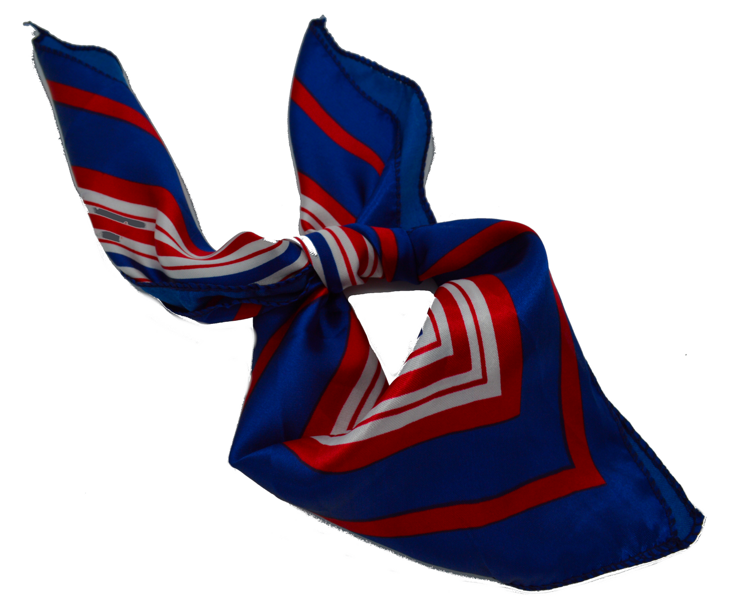 Halstuch Maritim Bandana maritim blau rot weiß