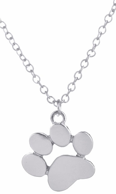 Halskette Hundepfote rosé