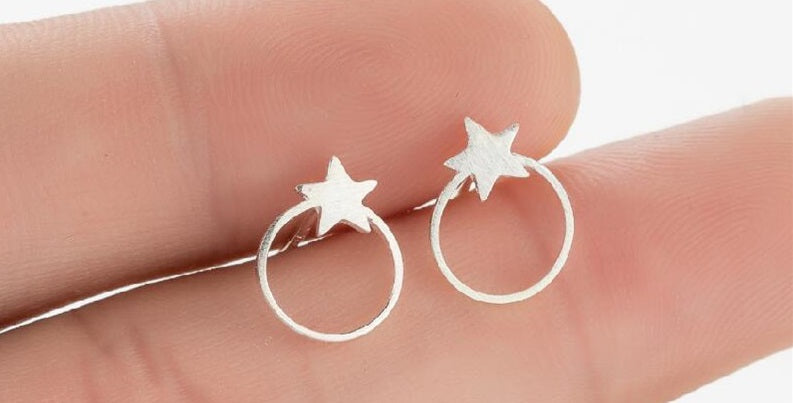 Ohrstecker Stern