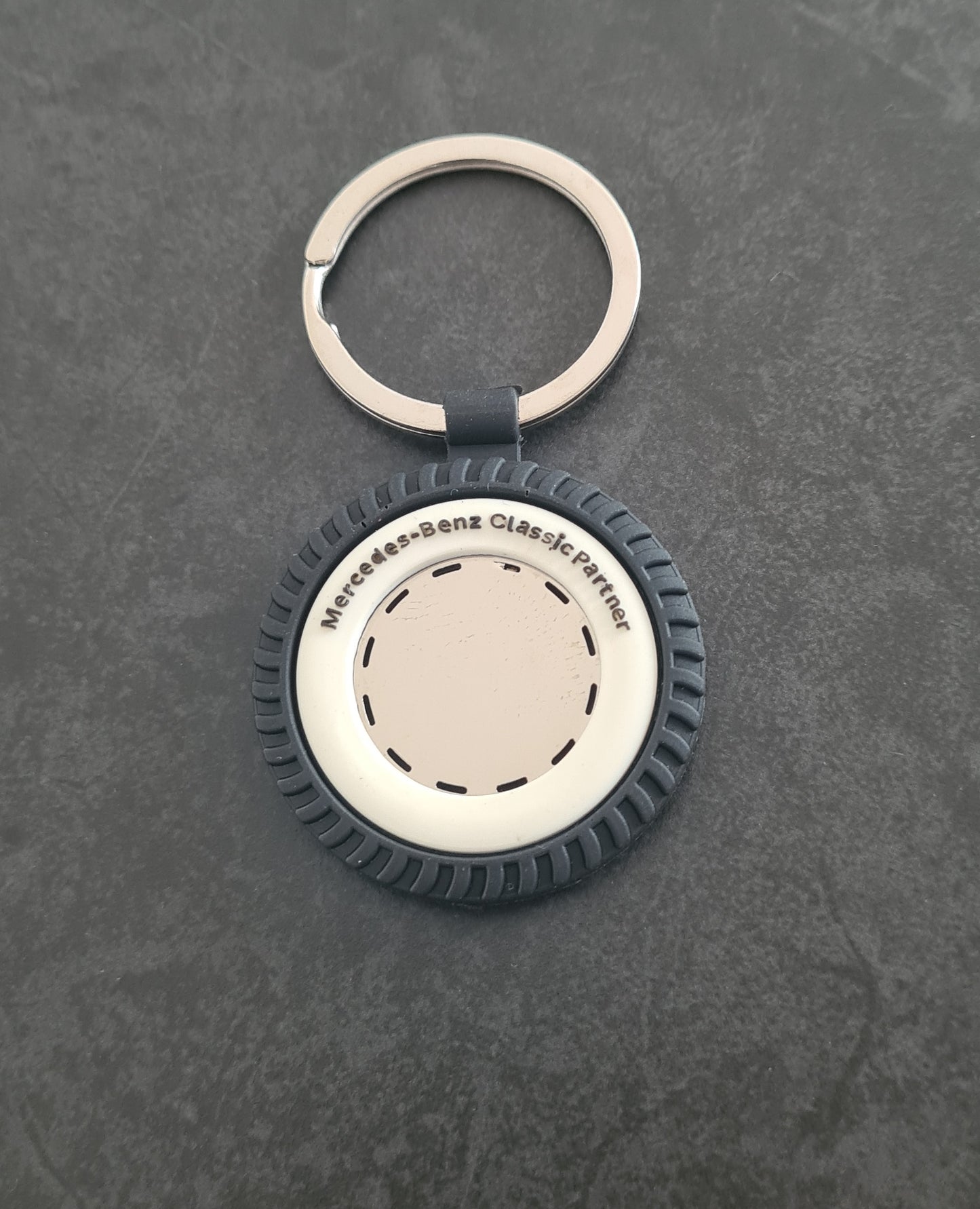 Schlüsselanhänger mit Einkaufchip Mercedes Felge